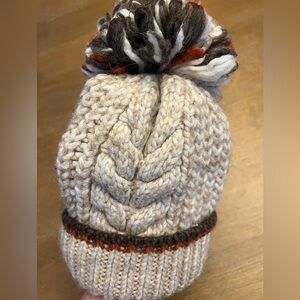 Gelso Bianco Alpaca Wool Pom Beanie Winter Hat